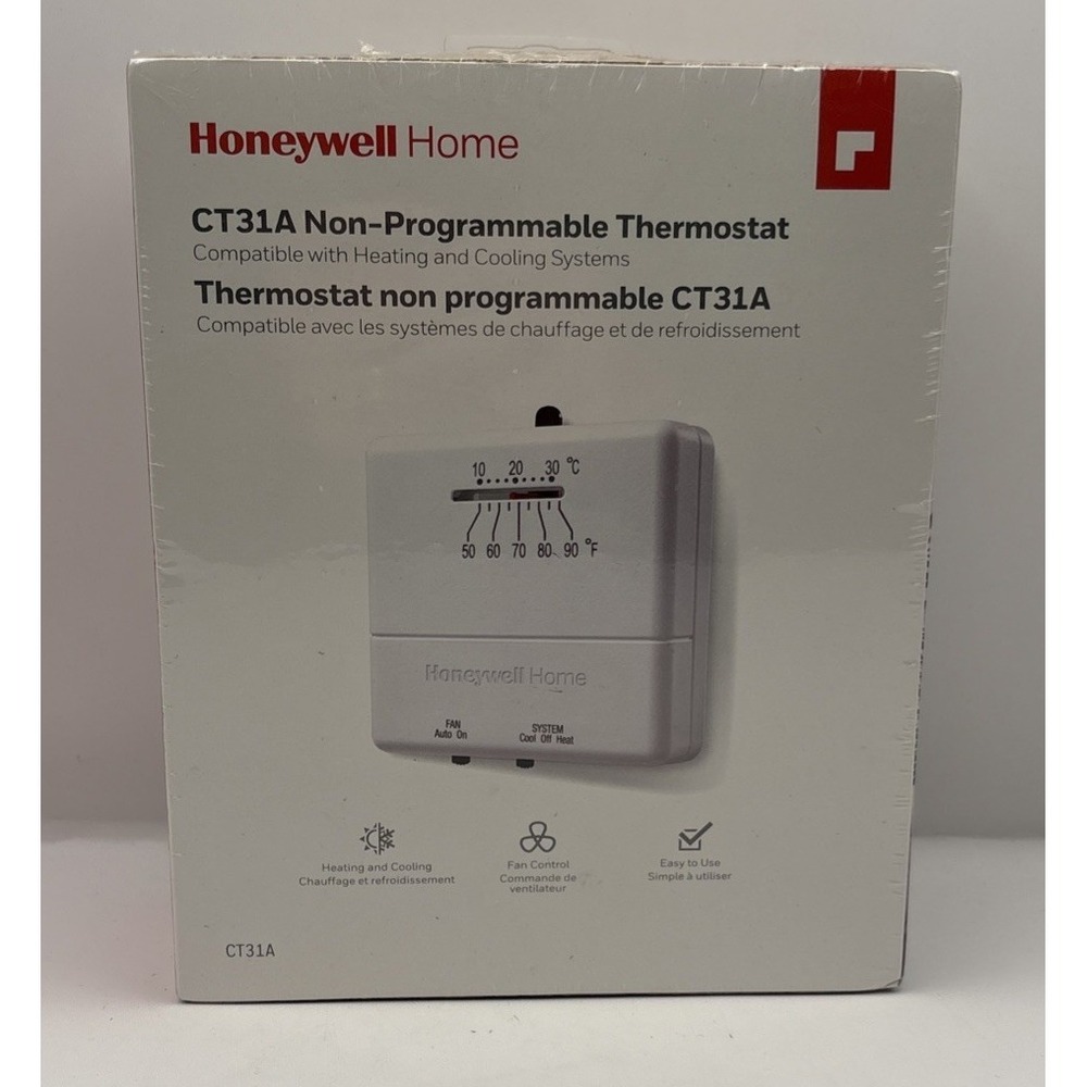 Honeywell CT31A Heat and Cool‎ Non Programmable Thermostat